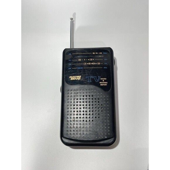 Electro Brand Other - Vintage Electro Brand Personal TV Sound & Weather Report Portable Radio - Works!